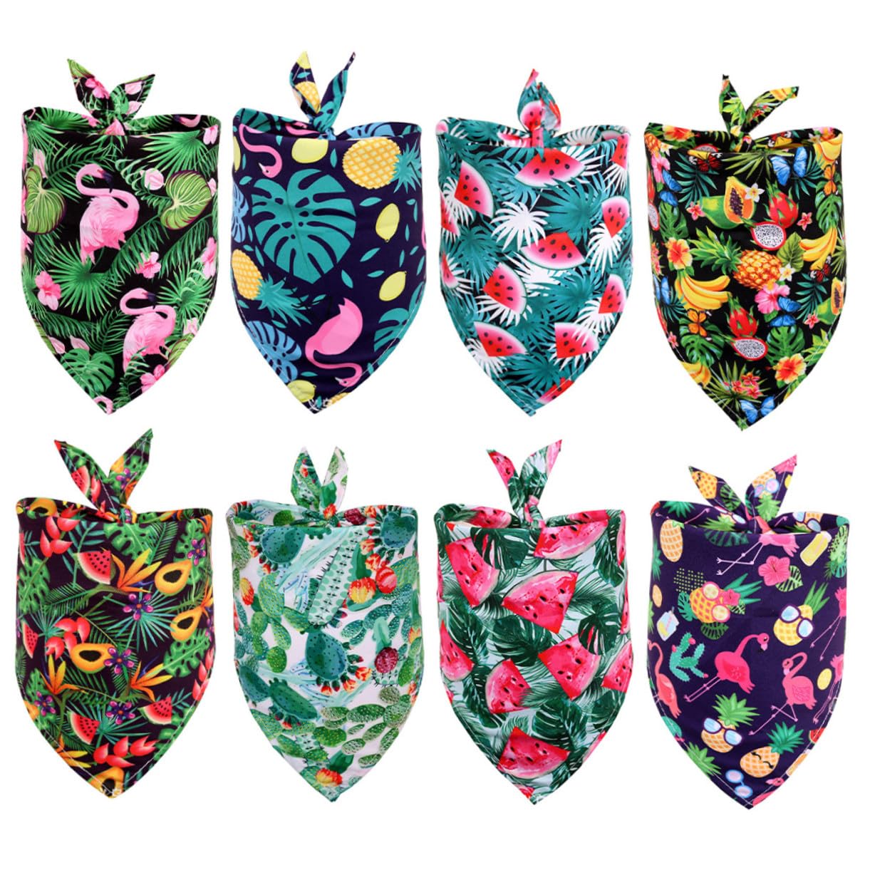 Foulard tropical pour chien idéal pour les séances photo