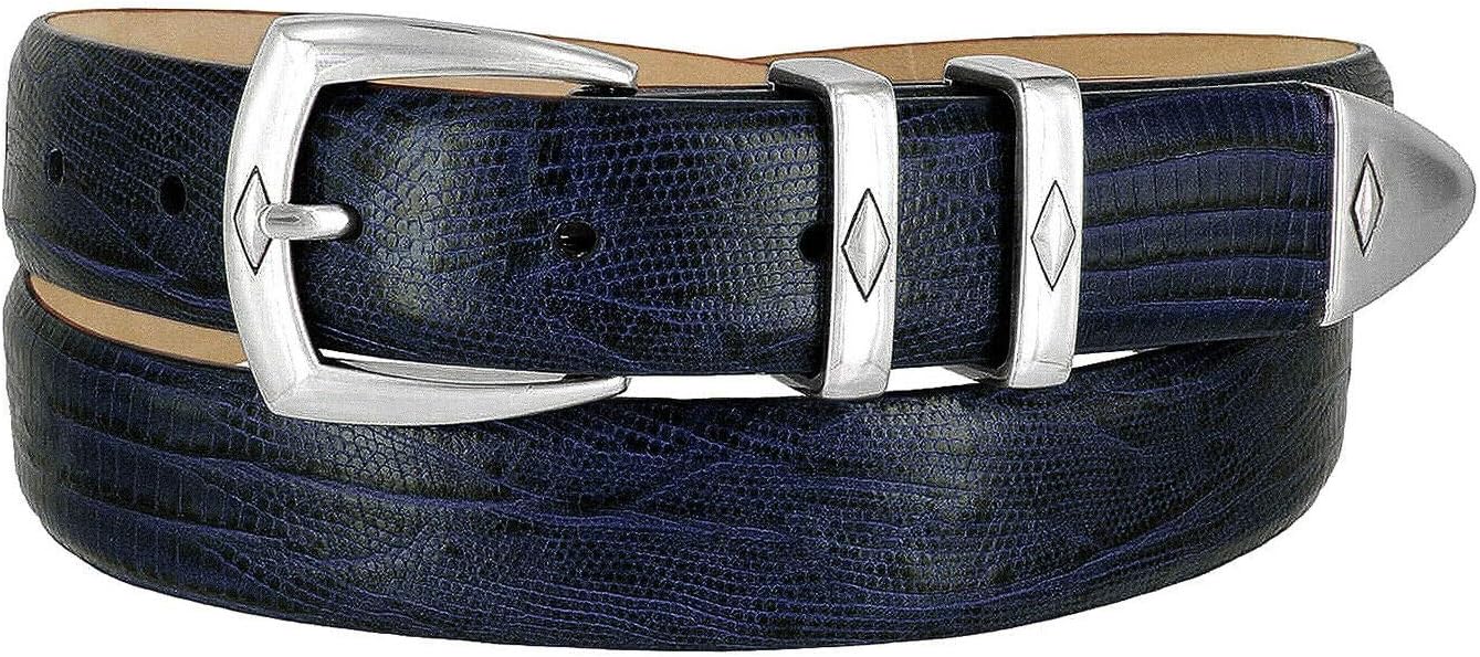 Canyon S5847 Designer Dress Belt Genuine Full-Grain Cowhide Leather 1-1/8" (30mm) Wide