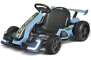 Hyper Go Go Kart - Electric Pedal Kart for Kids with 300W Powerful Drift Motor