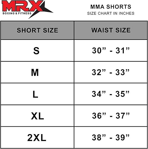 Miniatura 2 de MRX MMA Training UFC Shorts Cage Lucha Artes Marciales Boxeo Muay Thai Short