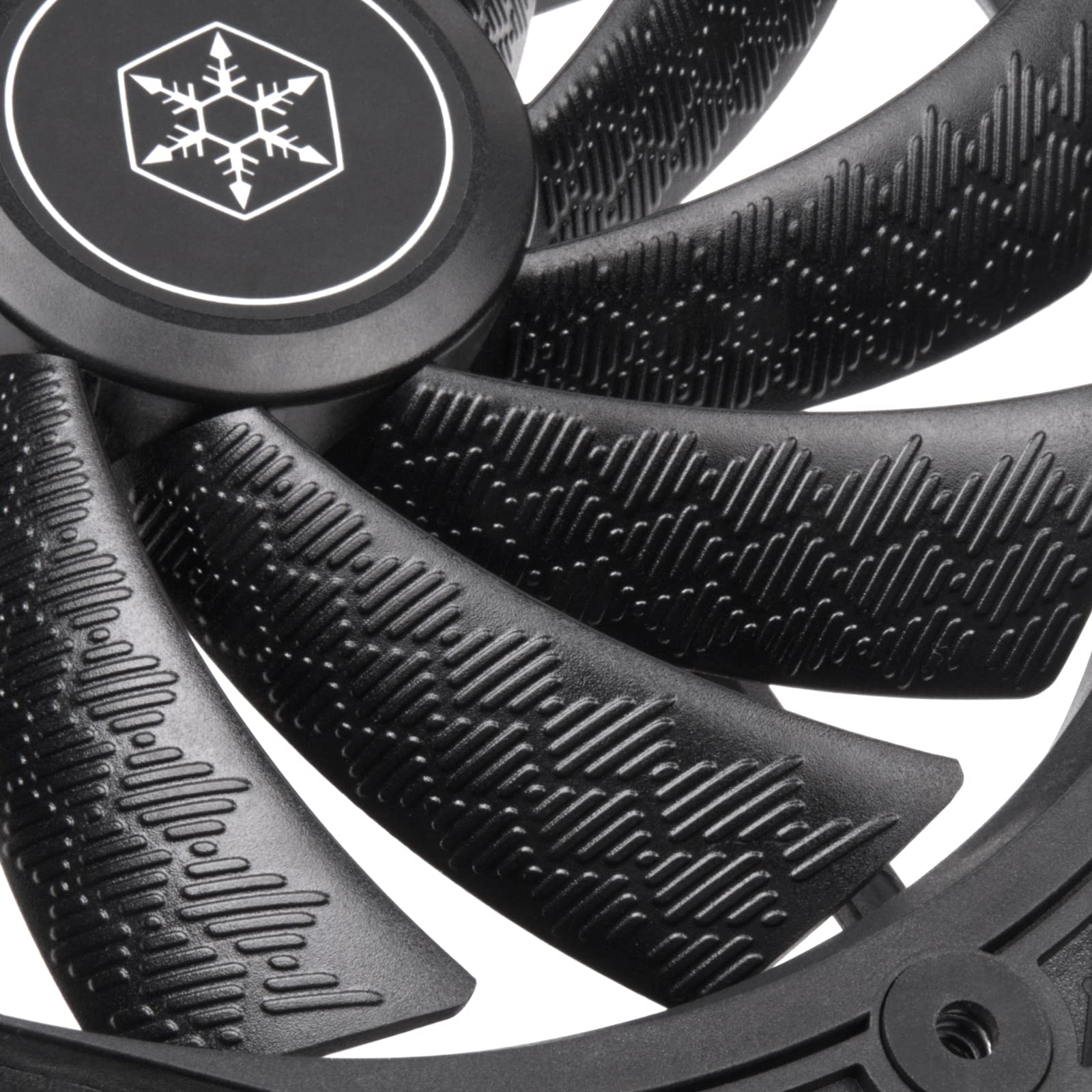 SilverStone Technology Shark Force 160 Ventilador PWM de rendimiento mejorado de 160 mm (con agujeros de montaje de 140 mm) SST-SF160B