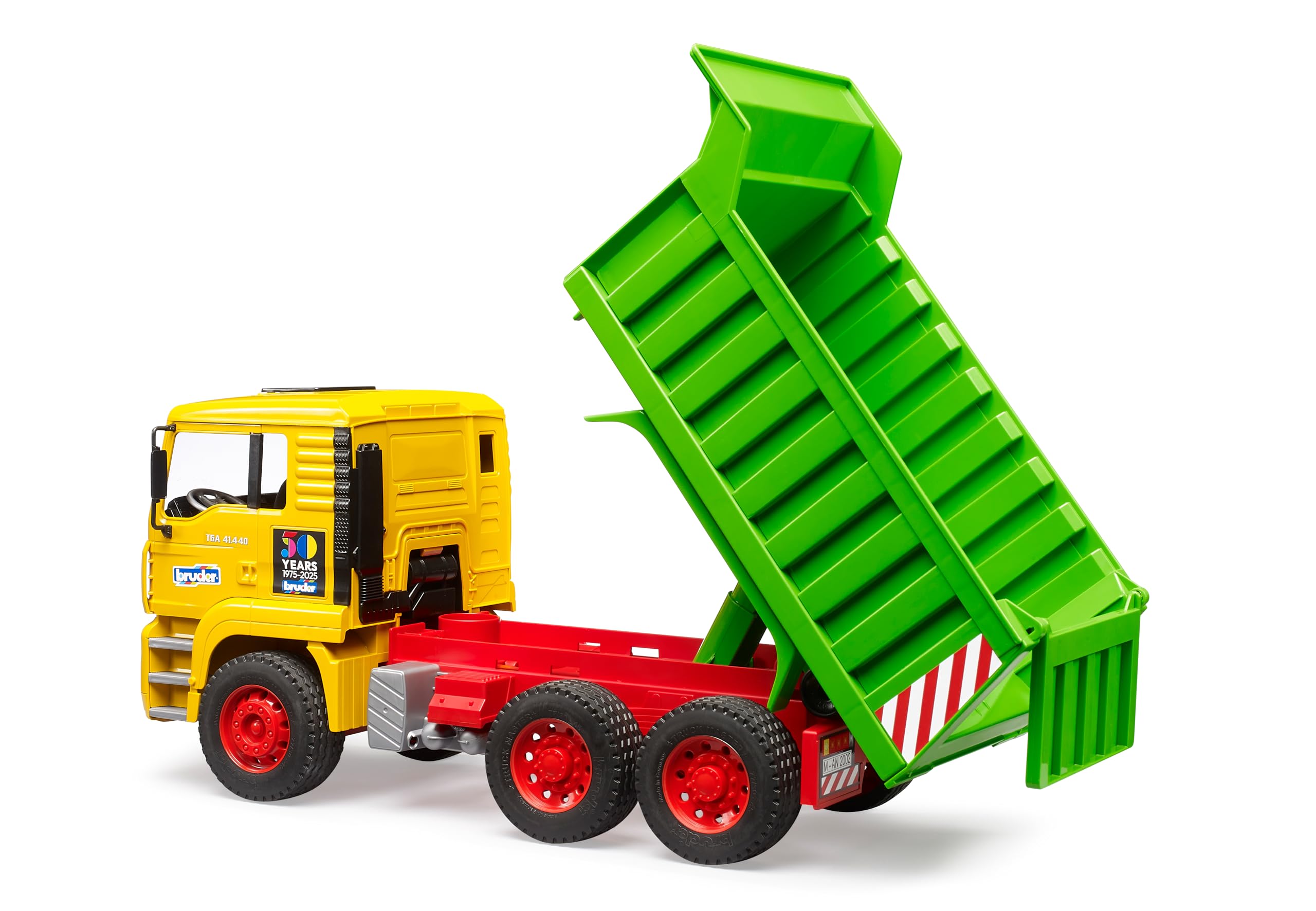 bruder 01066 - MAN TGA Kipp LKW, 50 Jahre Jubiläumsedition