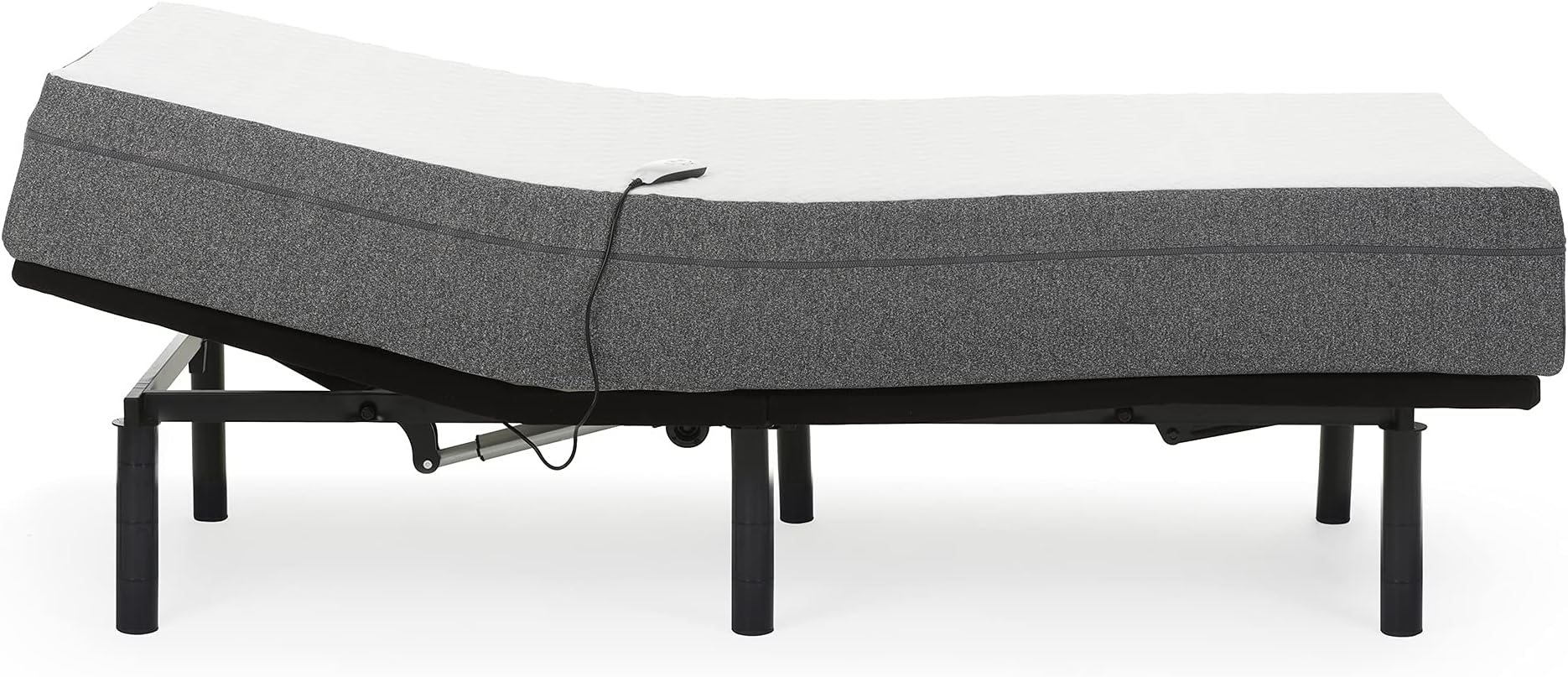 Blissful Nights 10" Gel Infused Medium Firm Memory Foam Mattress with e2 Adjustable