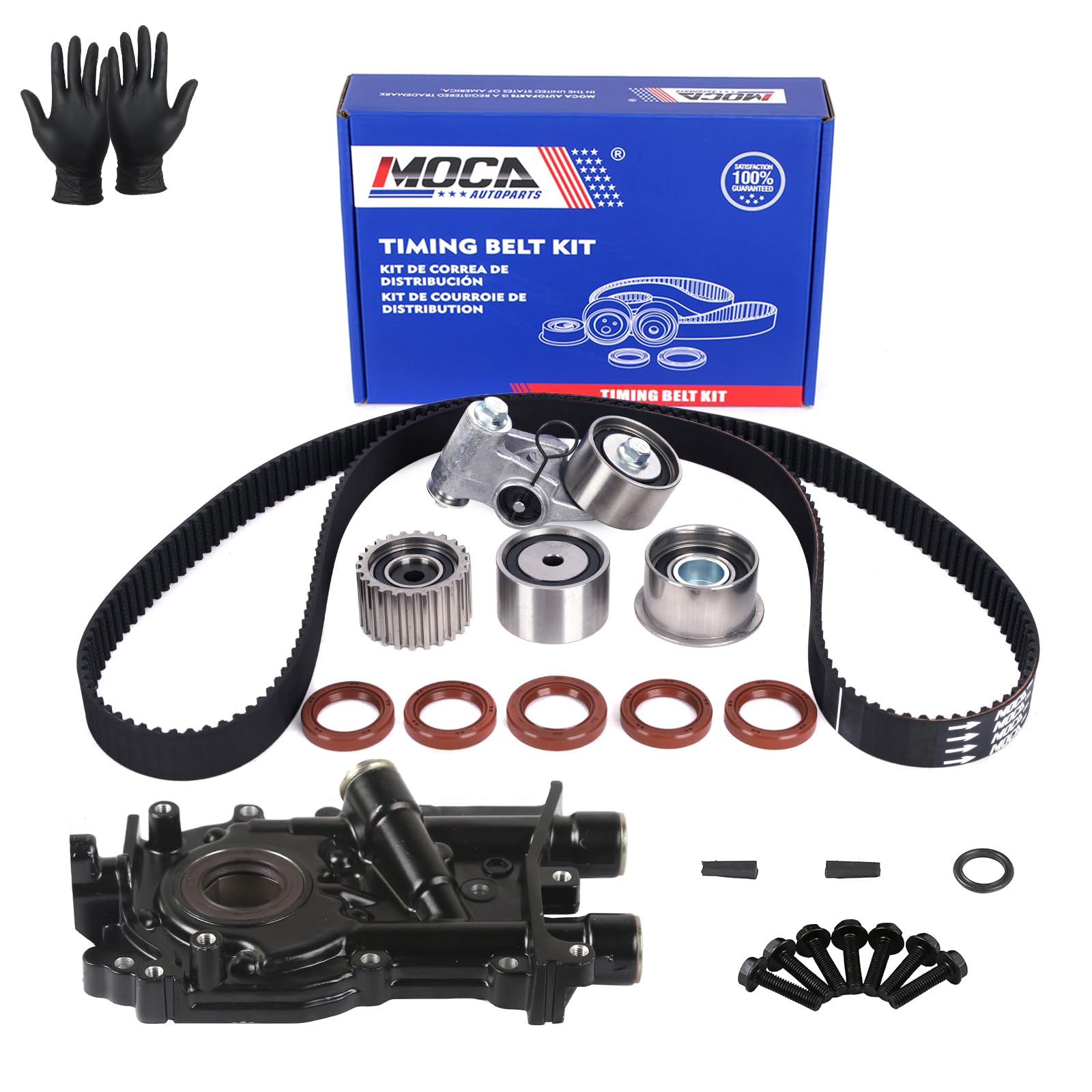 MOCA Timing Belt Kit & Oil Pump Fit 2003-2006 for Subaru Baja 2.5L & 2000-2009 for Subaru Legacy 2.5L & 2000-2009 for Subaru Outback 2.5L
