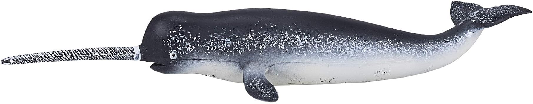 MOJO Narwhal Realistic International Wildlife Toy Replica Hand Painted Figurine