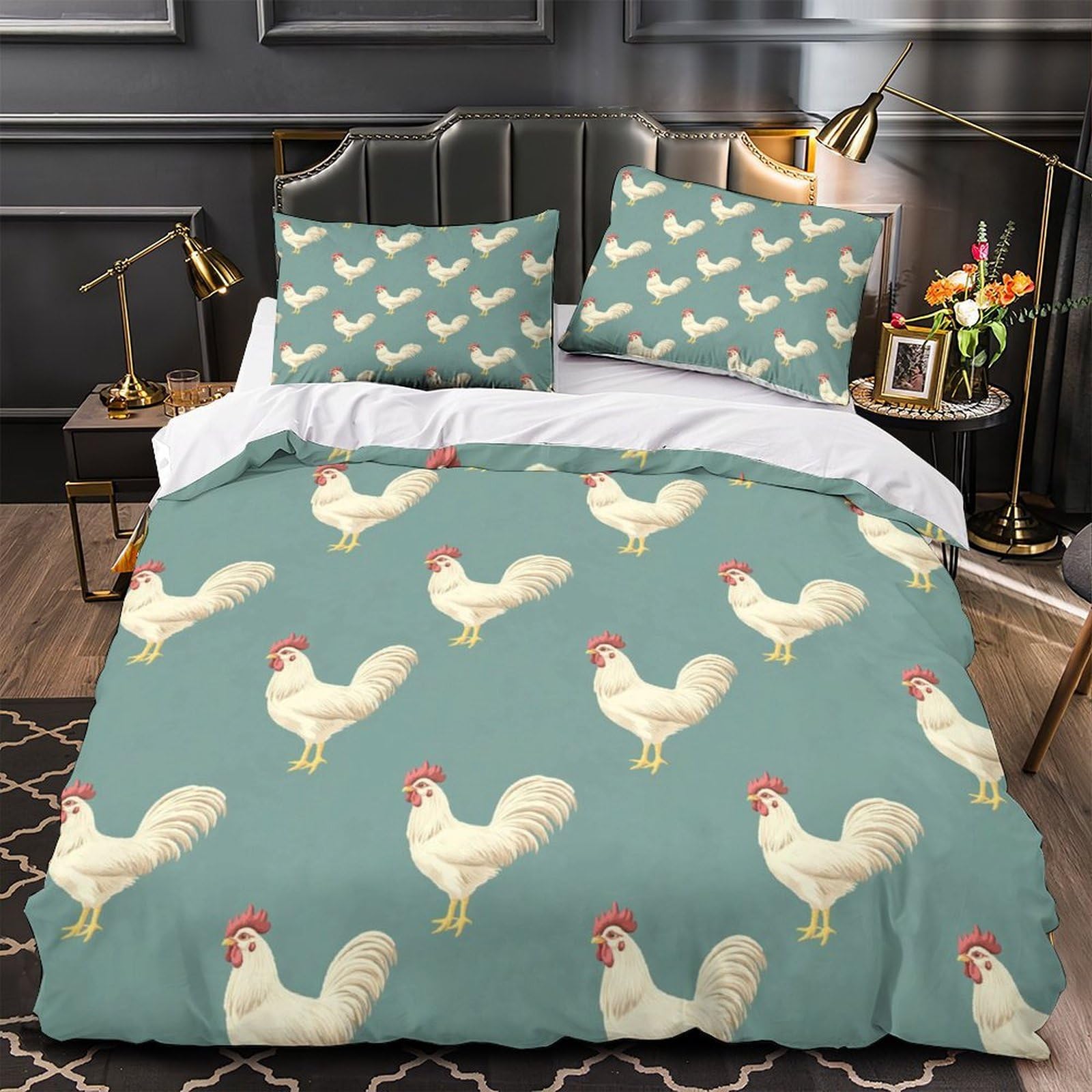 Housse de couette oiseau tropical pour créer un cocon doux dans la chambre d'enfant