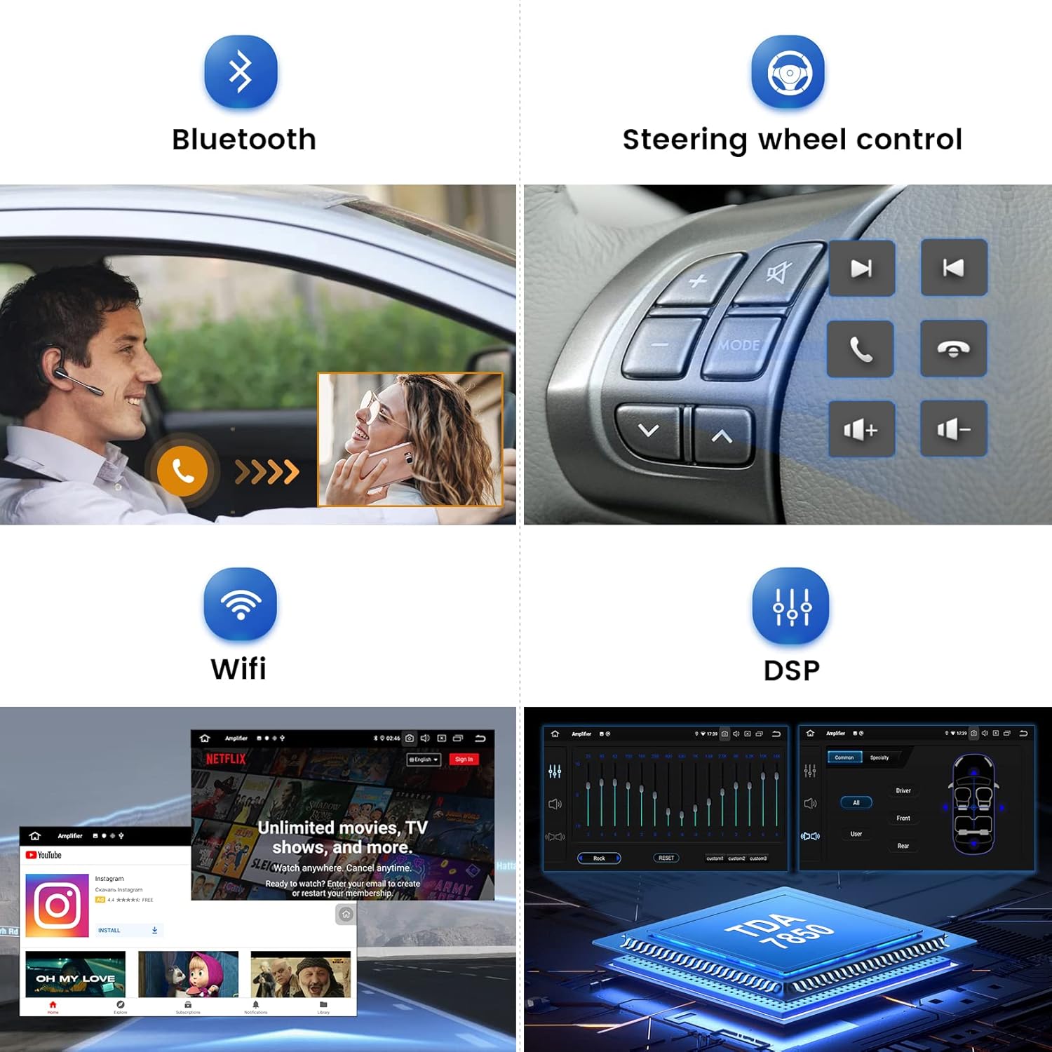 dasaita 9 inch hd android car stereo for subaru forester wrx xv 2007 2008 2009 2010 2011 2012 carplay android auto head unit multimedia 1280x720 ips t