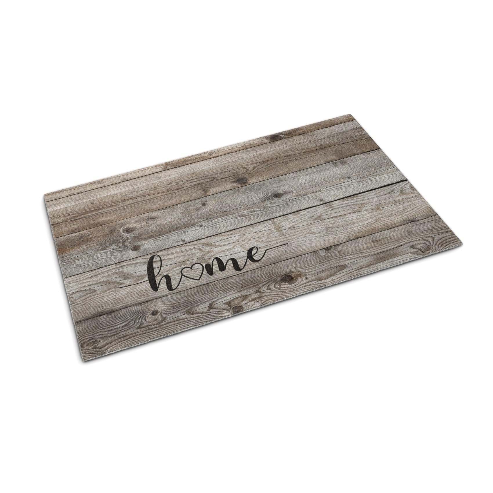 Paillasson Planches de Bois Tulup 60x40cm tapis résistant