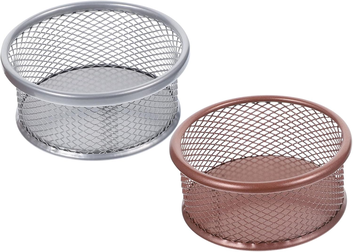 Mesh Desk Paperclip Holder Paperclip Holders for Desk Office Supplies Binder Organizer