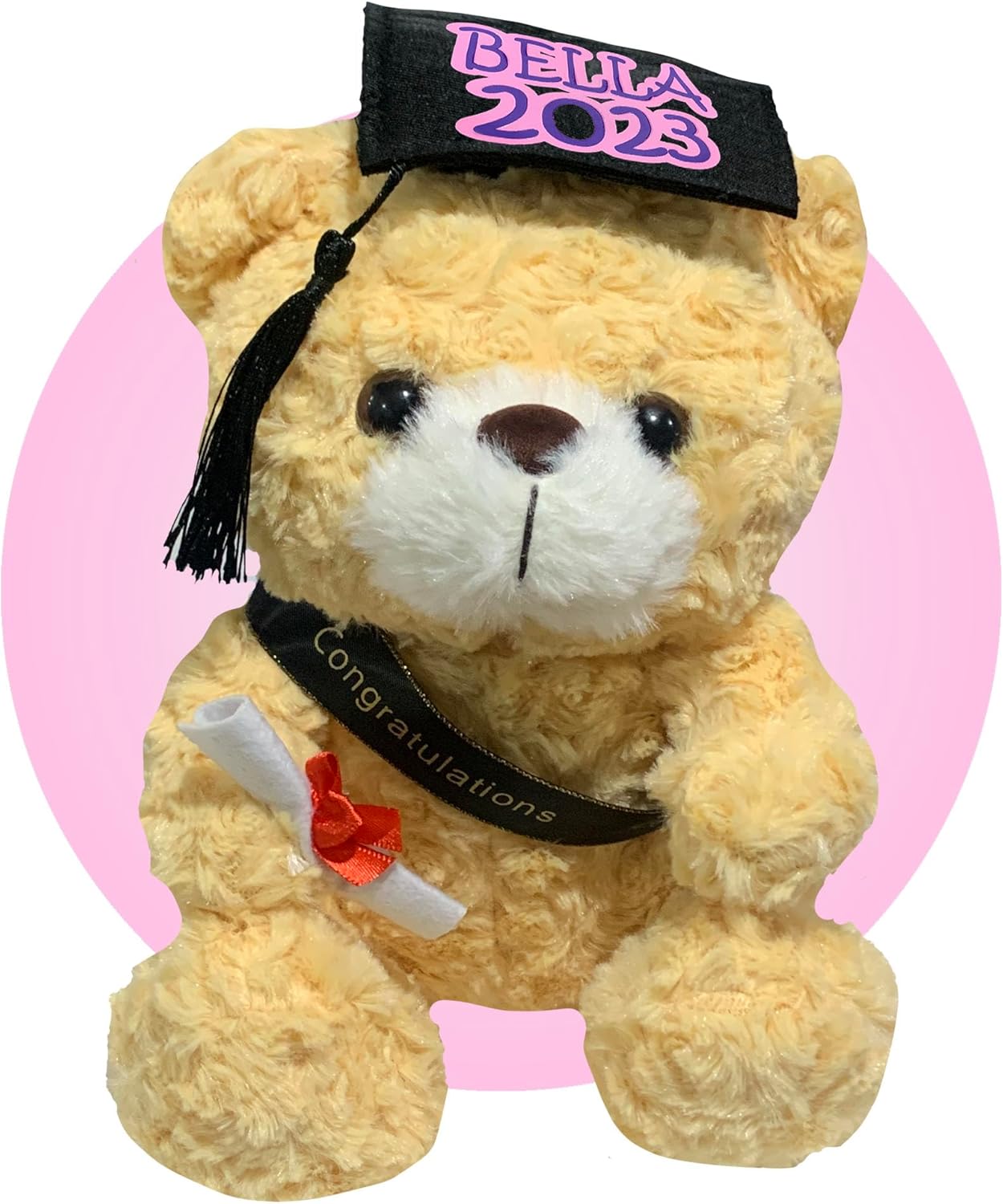 Personalized Graduation Gift for Kids - Graduation Plush - Graduation Stuffed Animal or Doll - Kids Cap and Gown - Preschool Graduation - Kindergarten Graduation Gifts (Boy Doll Graduate)