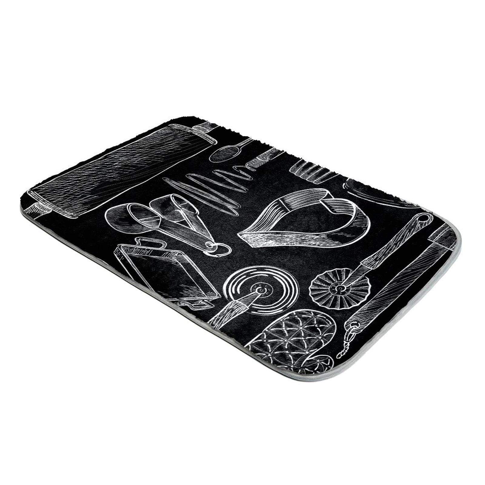 Tapis à poils longs ultra doux pour une cuisine moderne et salon chaleureux