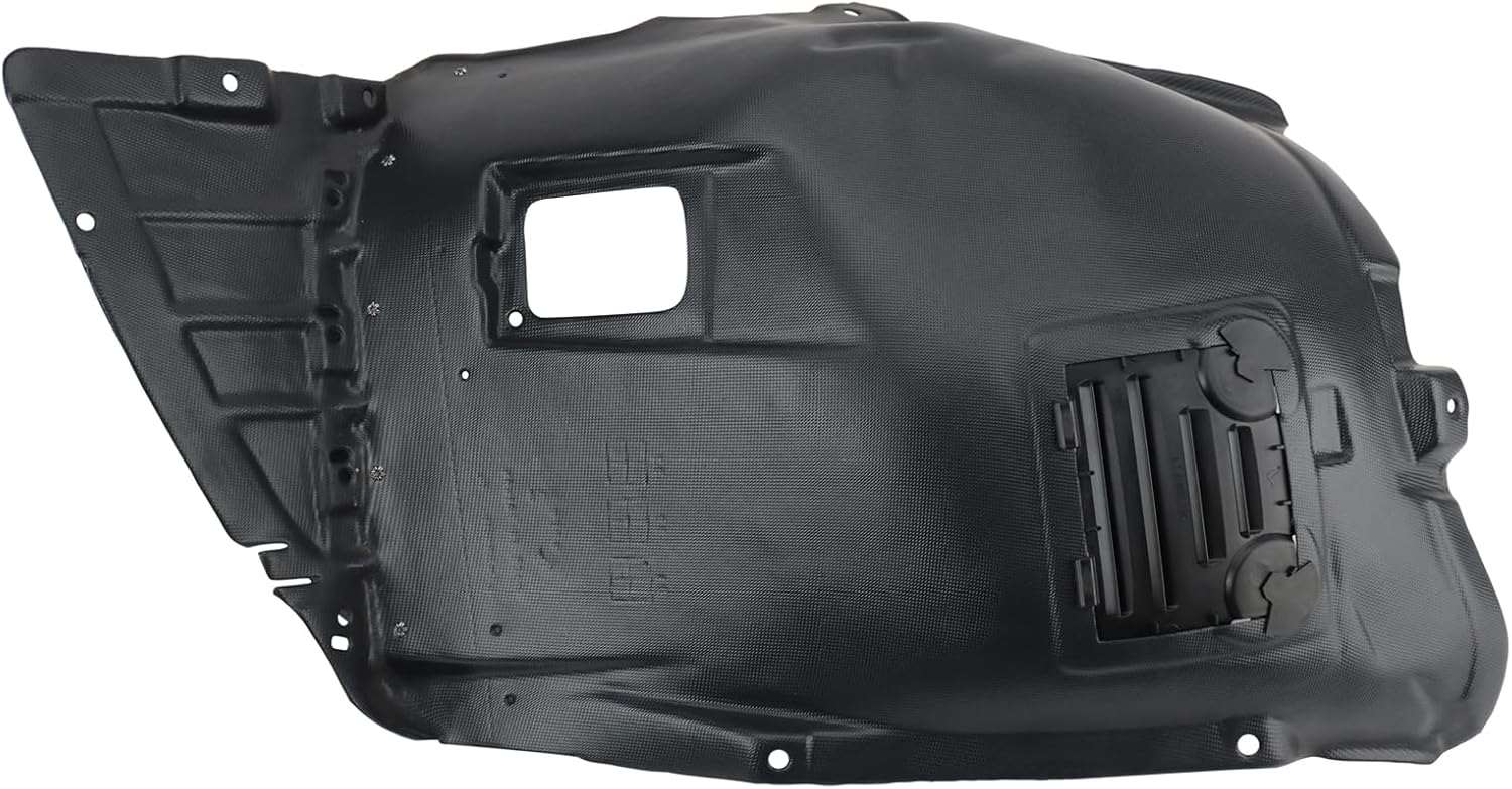 TRQ Front Inner Fender Liner Set Compatible with 2006 BMW 325i 2007-2012 328i 330i 335i BM1250114 BM1251114