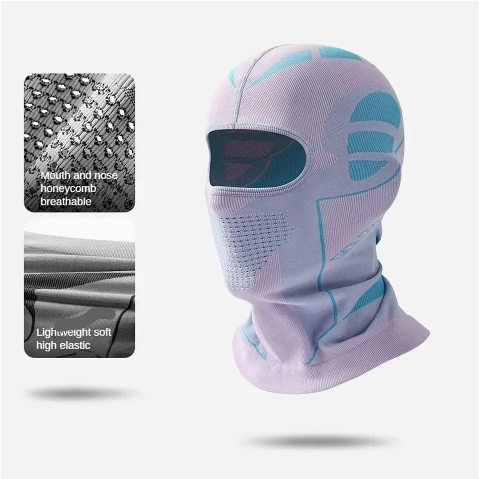 2Pcs Men Women Cold-Proof Thermal Scarf Winter Ski Hat Full Face Mask Cycling Head Neck Cover Helmet Liner Cap Per Ciclismo Sci