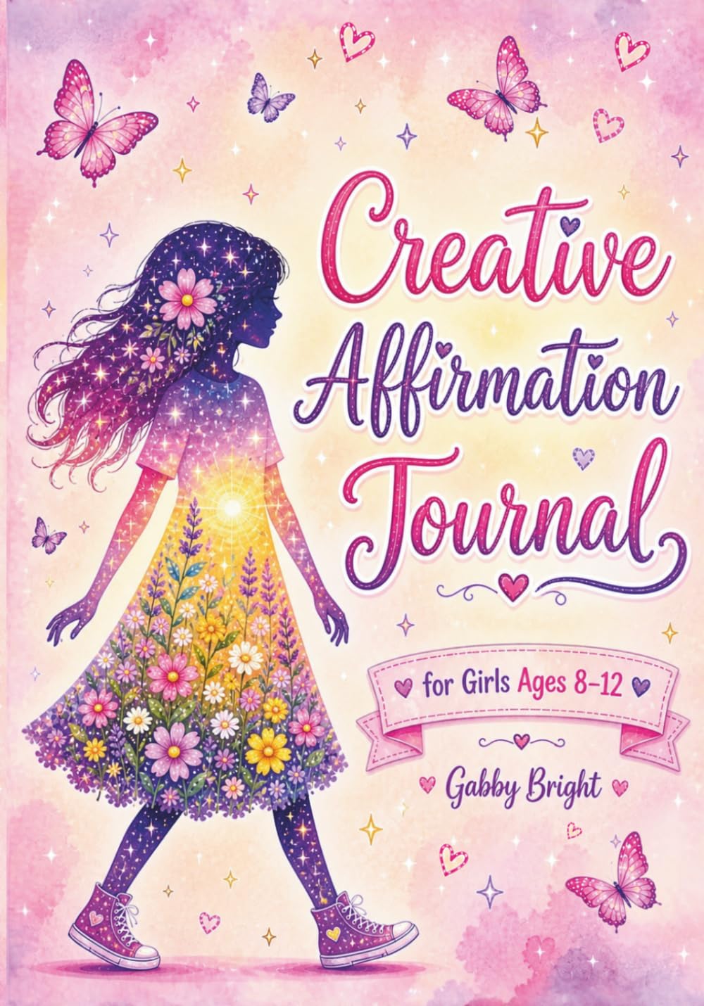 Creative Affirmation Journal for Girls Ages 8–12: A 33-Day Guided Workbook with Daily Prompts, Affirmations & Gratitude Practice
