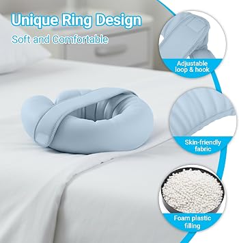 Arm Elevation Rest Pillow for Sleeping & Relaxing, Elbow Wrist Support Cushion, Versatile Positioning Pillow for Bed, Sofa or Recliner(1 Pcs)