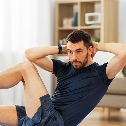 Miniatura 4 de Adorve 4 Pack Sport Bands Compatible with Apple Watch Bands for Men Women 49mm 46mm 45mm 44mm 42mm 41mm 40mm 38mm,Breathable Soft Silicone Strap for