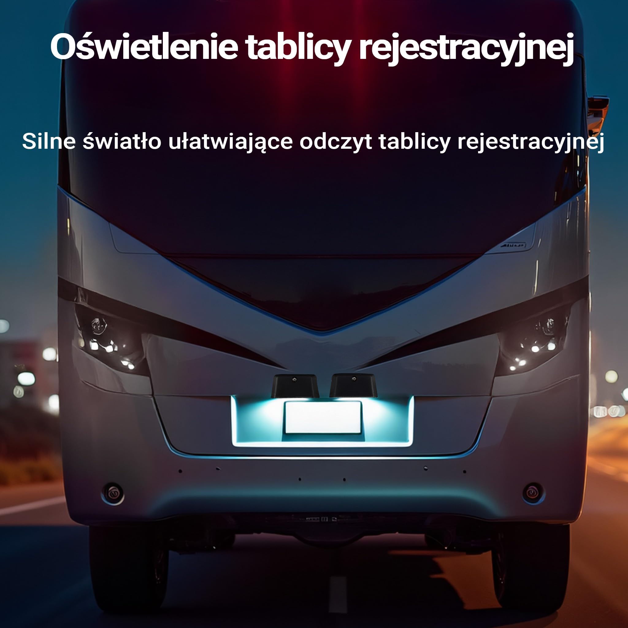 Zestaw świateł tylnych do przyczepy 12-cz. z 13-pinowym wtykiem kabel 5m światła z homologacją E