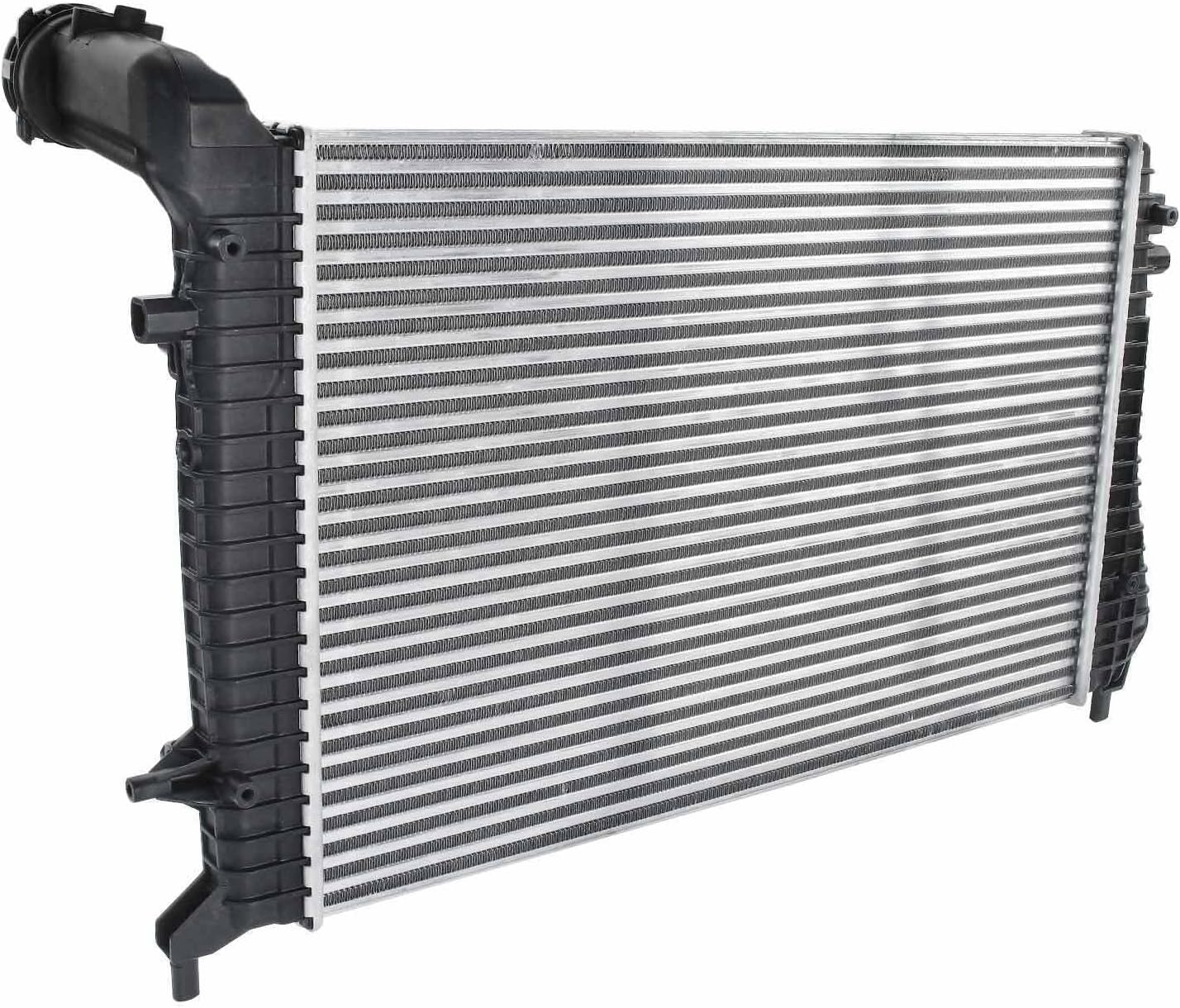 Intercooler for 2003-2015 Audi A3 8P/VW Golf Passat Jetta Caddy EOS Skoda Intercooler Intercoolers 2004 2005 2006 2007 2008 2009 2010 2011 2012 2013 2014 03 04 05 06 07 08 09 10 11 12