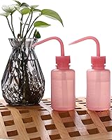 Vista 4 de Paquete de 2 botellas de lavado para tatuajes de 150ml Botella de agua de 5oz para riego de suculentas y uso médico - Rosa