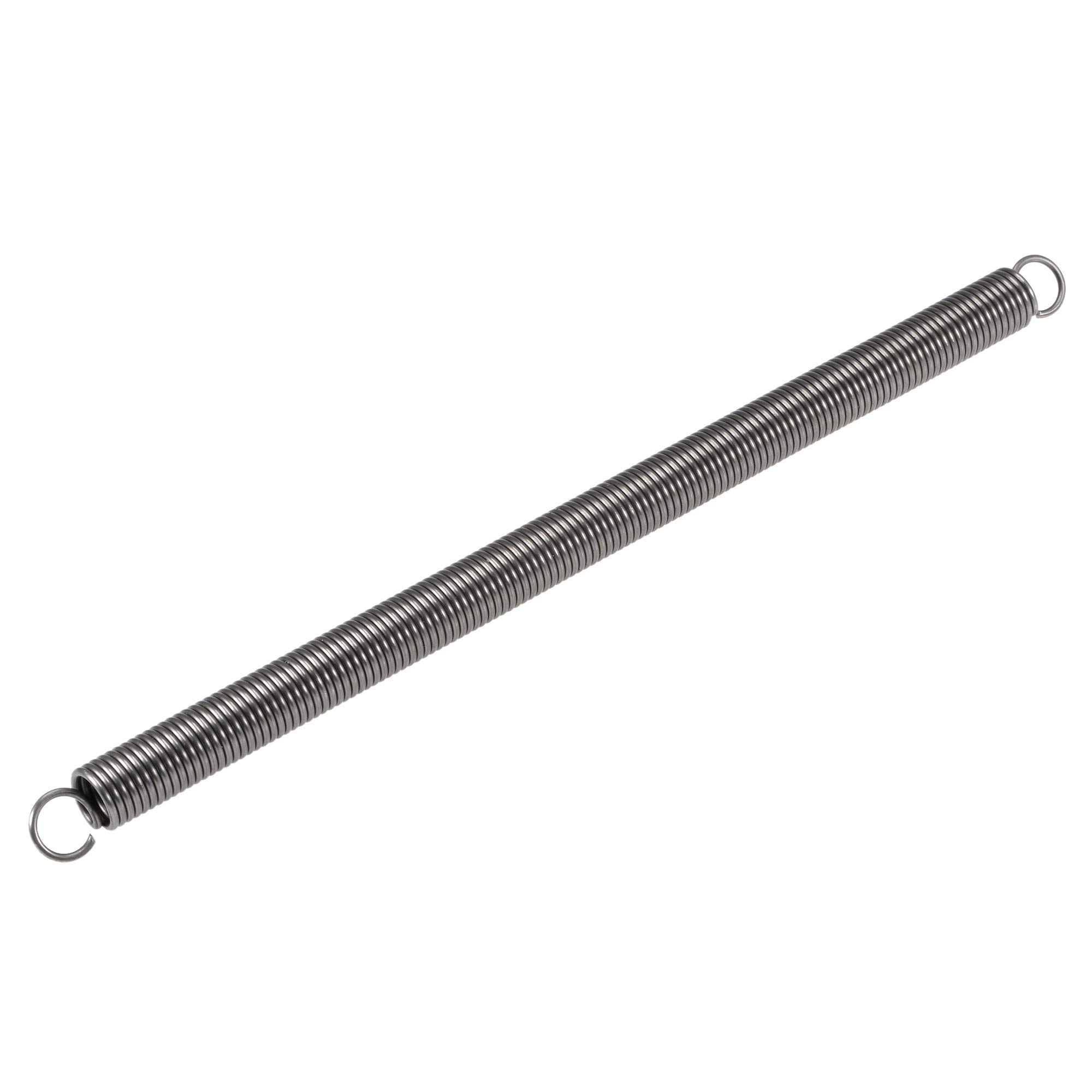 Muelle de compresión de 16mm de acero gris para cargas de 15kg 5
