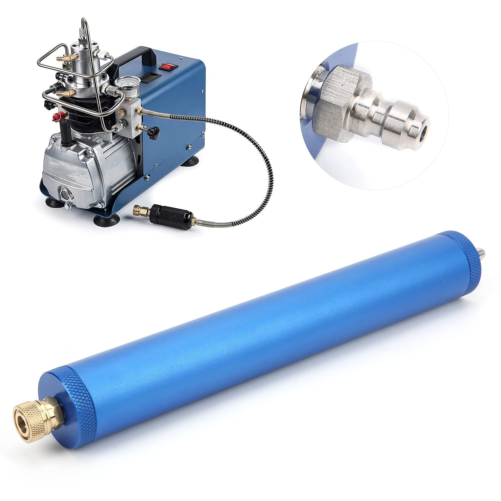 Filtr Wody, Pompa Filtra Powietrza PCP 30 MPa Wysokociśnieniowy Separator Wody z 20 Elementami Filtracyjnymi Naprawa Autokonserwacji