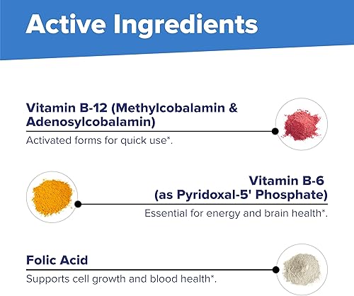 Miniatura 8 de Superior Source No Shot Advanced B12 (2000 mcg), tabletas microlingües de disolución rápida, 60 unidades, metilcobalamina y adenosilcobalamina, B6,