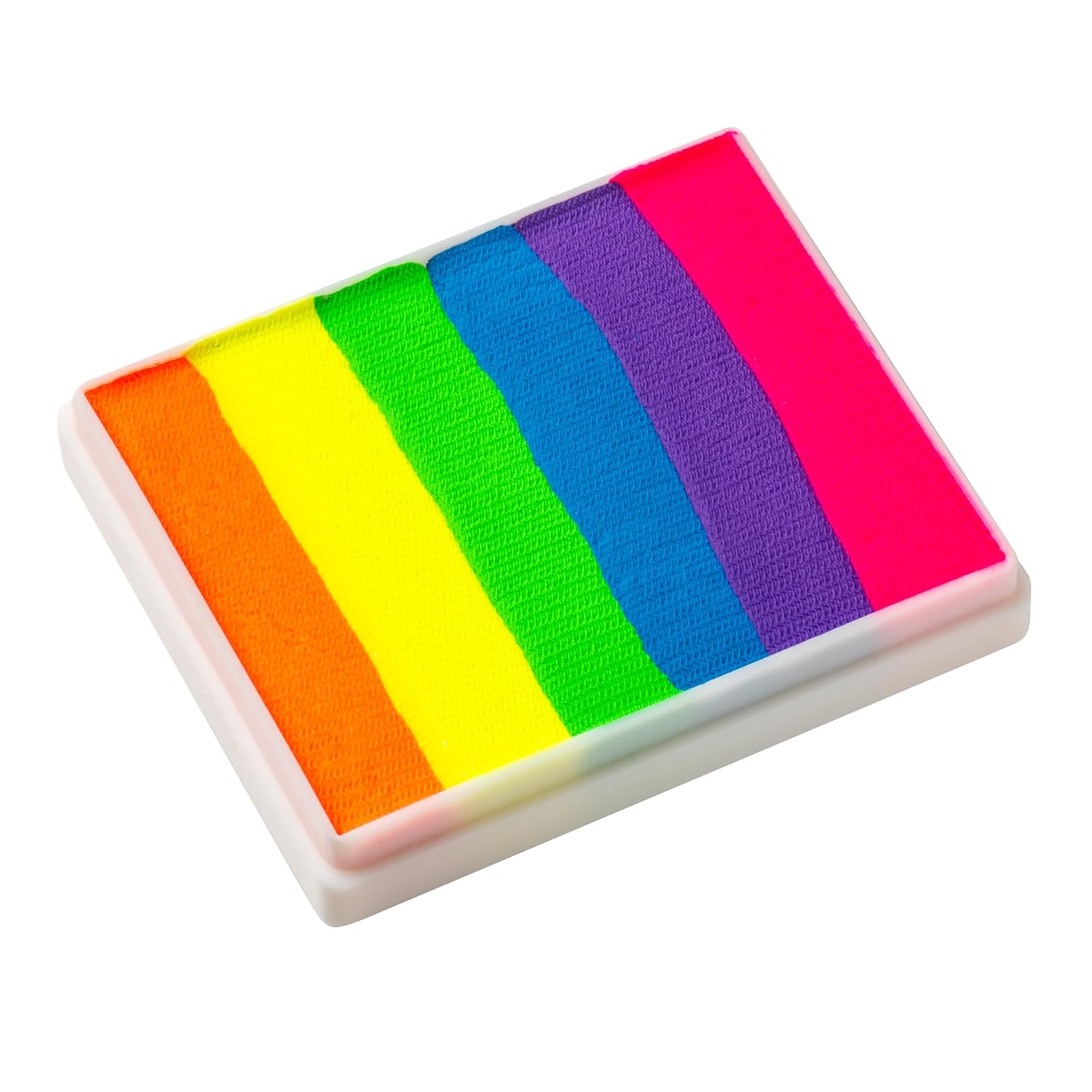 TAG Face and Body Paint - Split Cake 50g (Neon Rainbow) - Image 4