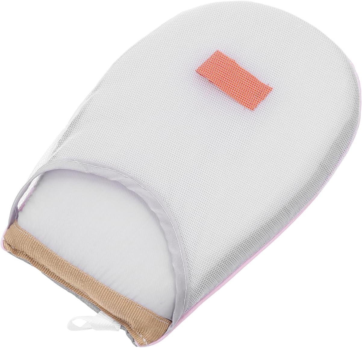 Zerodeko Handheld Ironing Pad Heat Resistant Portable Steam Press Mat with Hanging Loop Compact Mini Ironing Board for Home and Travel