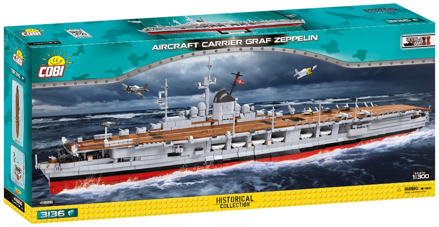 Amazon | Cobi Historical Collection #4826 航空母艦グラーフ
