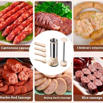 Sausage Stuffer Machine Manual Meat Stuffer Filling Tool