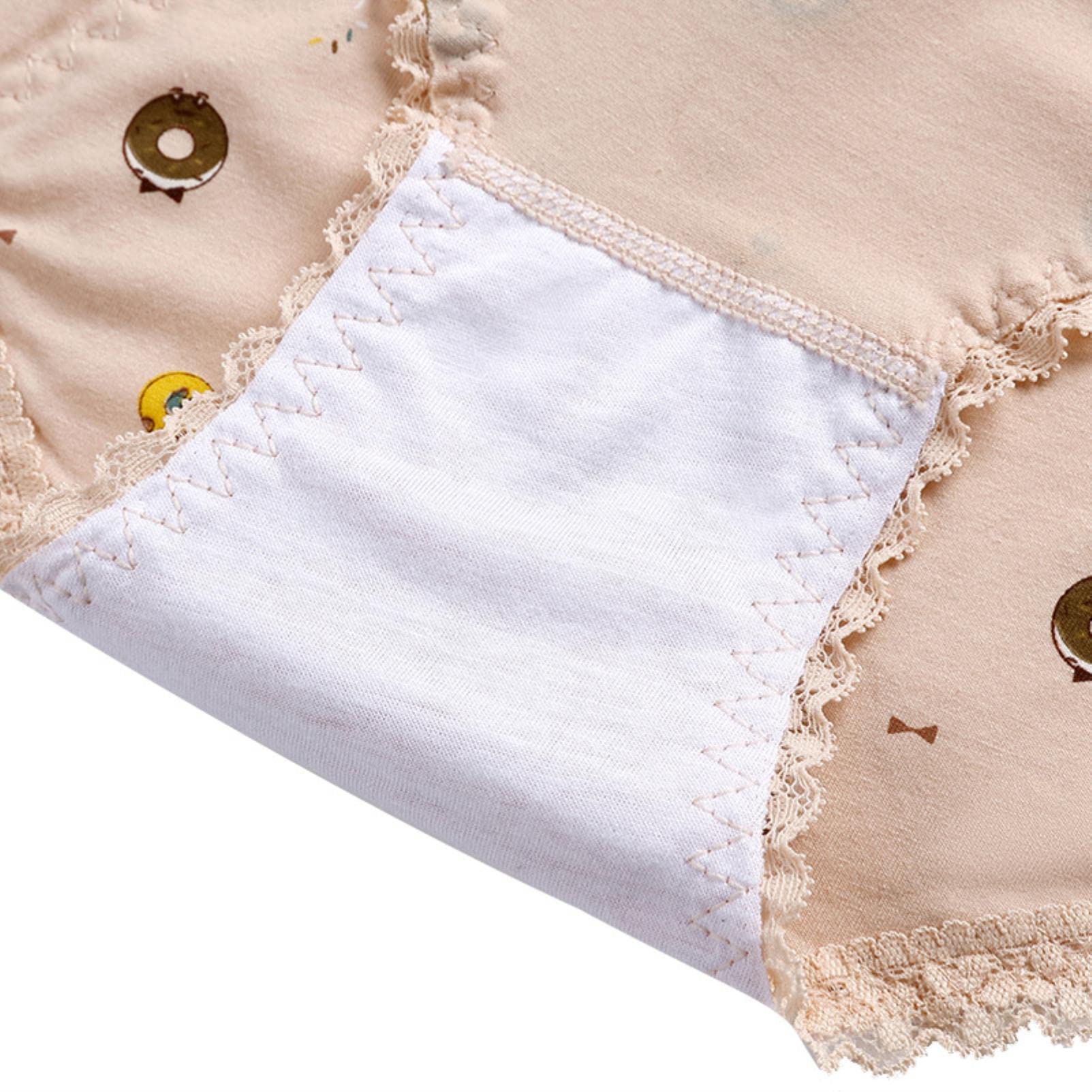 TTDGYYXW Period Panty 6 Teile/los Damen Menstruation Höschen Auslaufsicher Niedrige Taille Frauen Slips Baumwolle Dessous Menstruation Unterwäsche