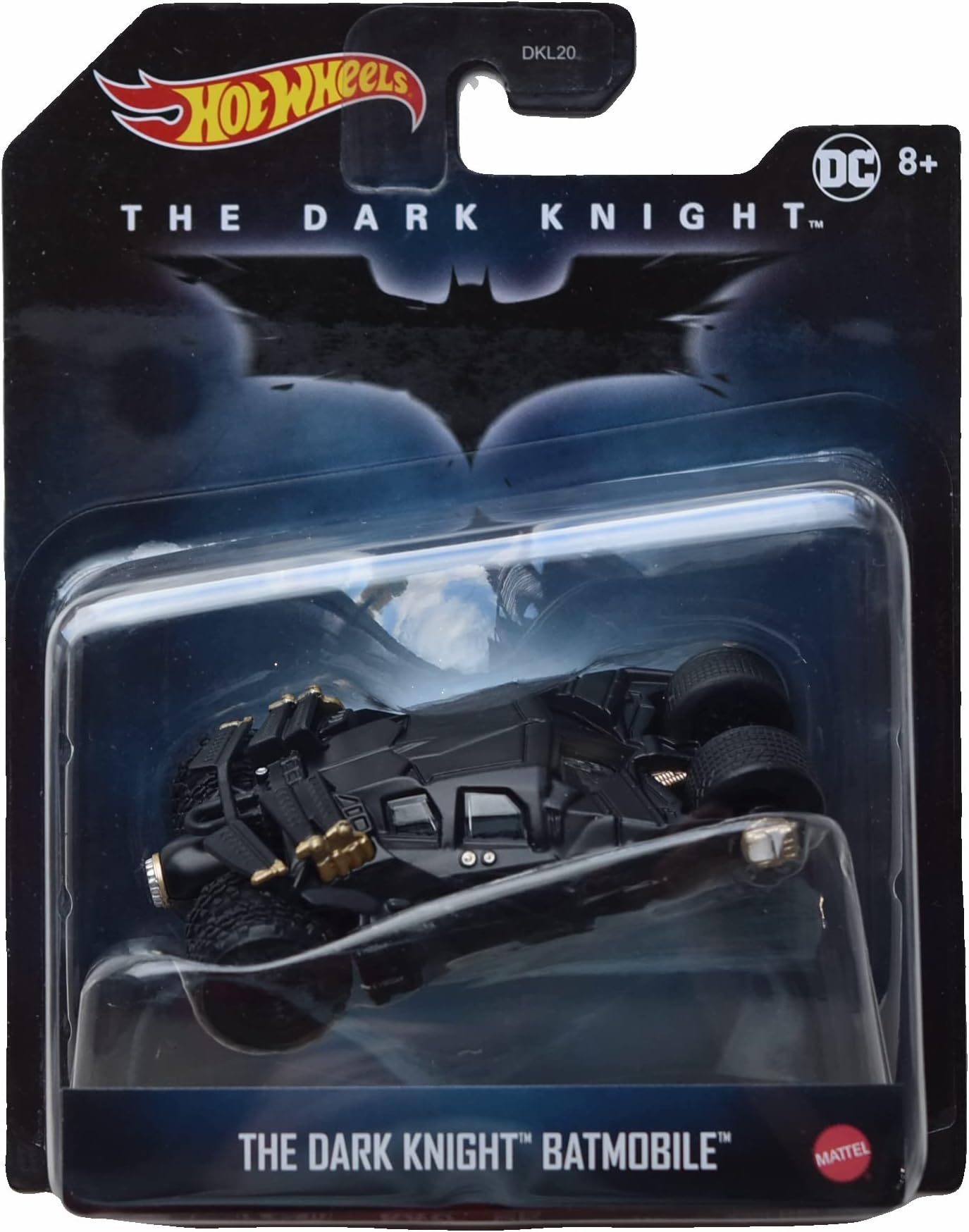 Hot Wheels Silver Series The Dark Knight Batmobile Die-Cast Car
