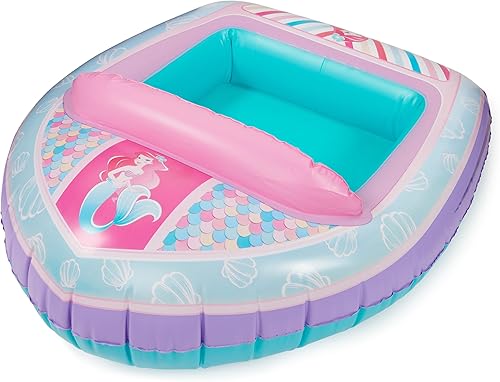 Swimways Disney Princess Ariel - Vehículo acuático inflable para niños a partir de 3 años