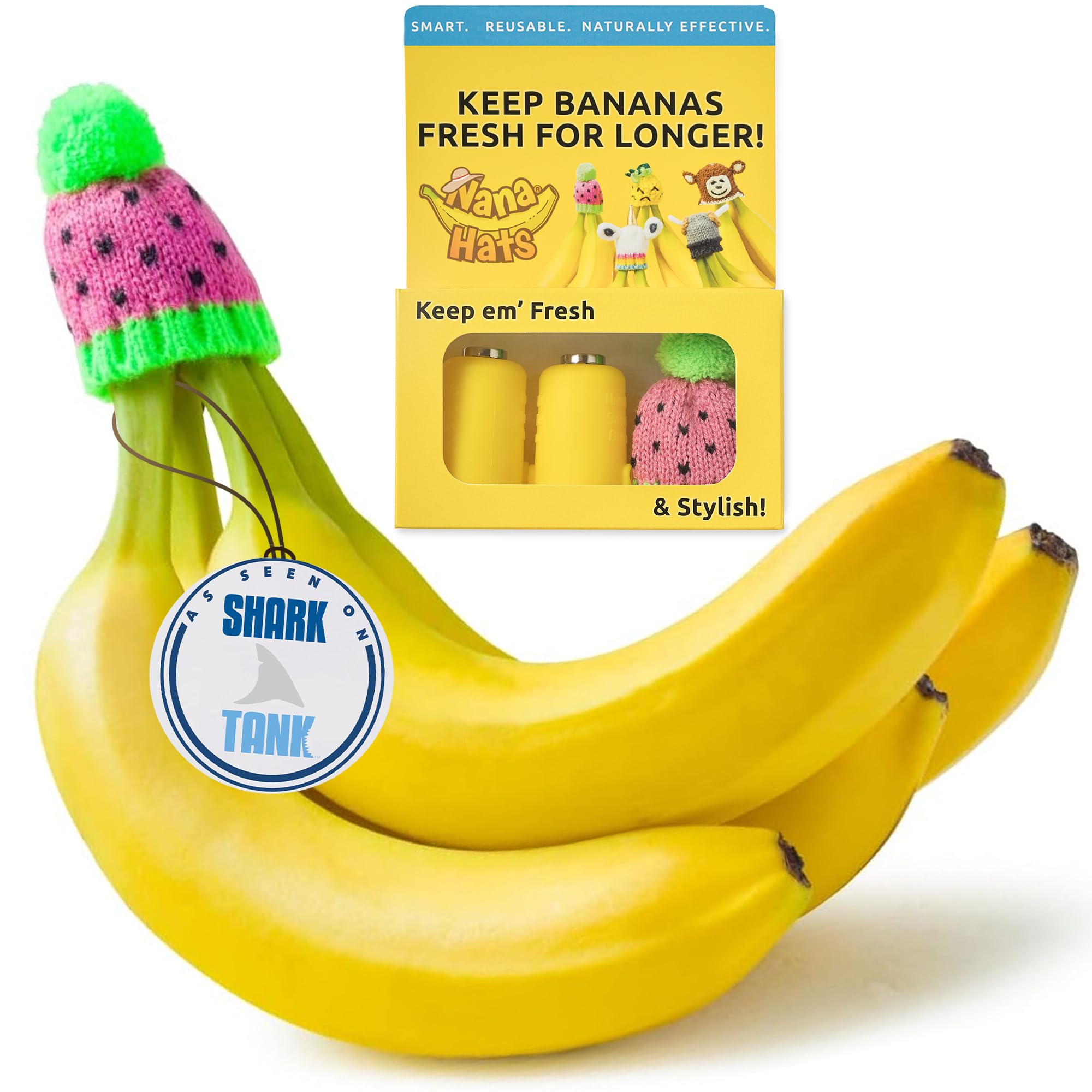 nanananaです！ Amazon.com: NANA HATS Banana Freshness Preserver, Keep Bananas