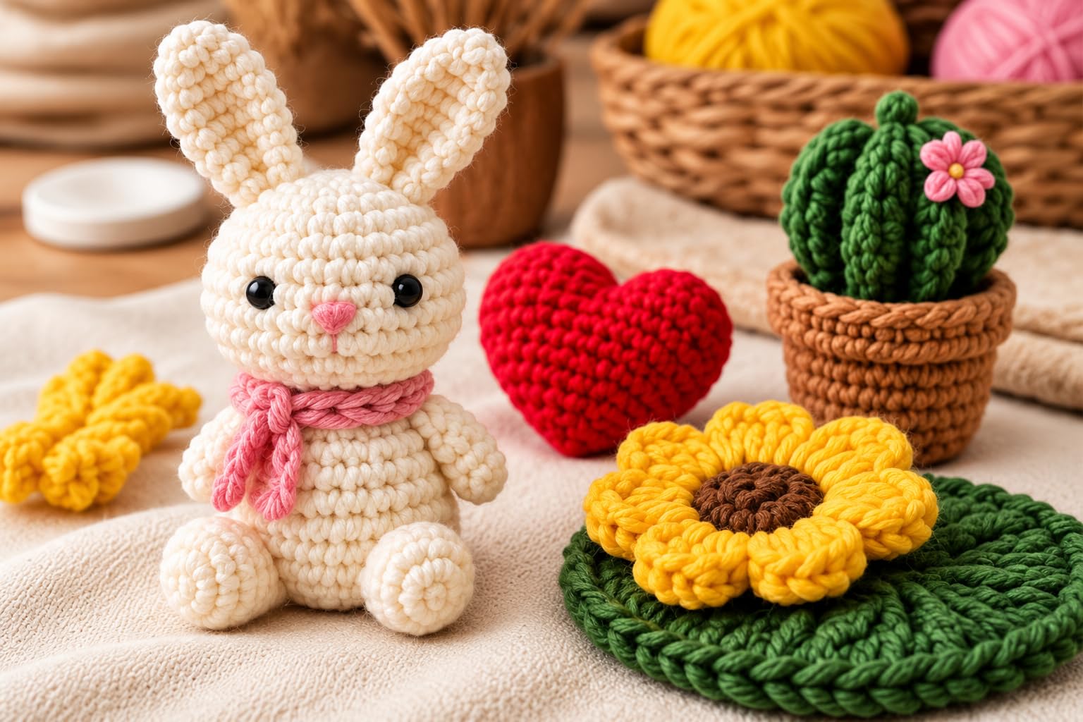 Beginner Crochet Kit - Learn to Crochet FREE SHIPPING -5