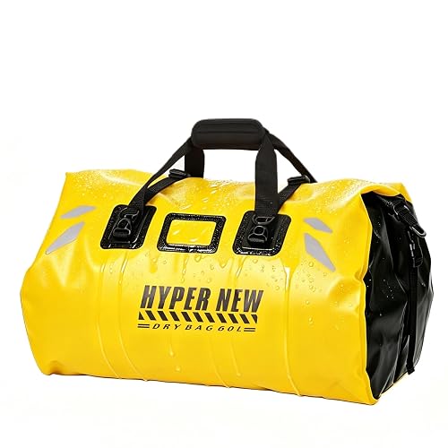 HyperNew 60L Waterproof Dry Bag (Yellow)
