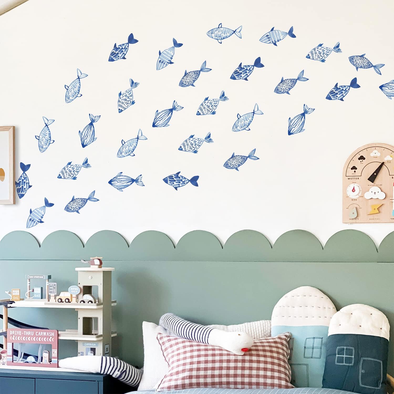 astrkiz Under The Sea Wall Decals Peel and Stick, Vinyl