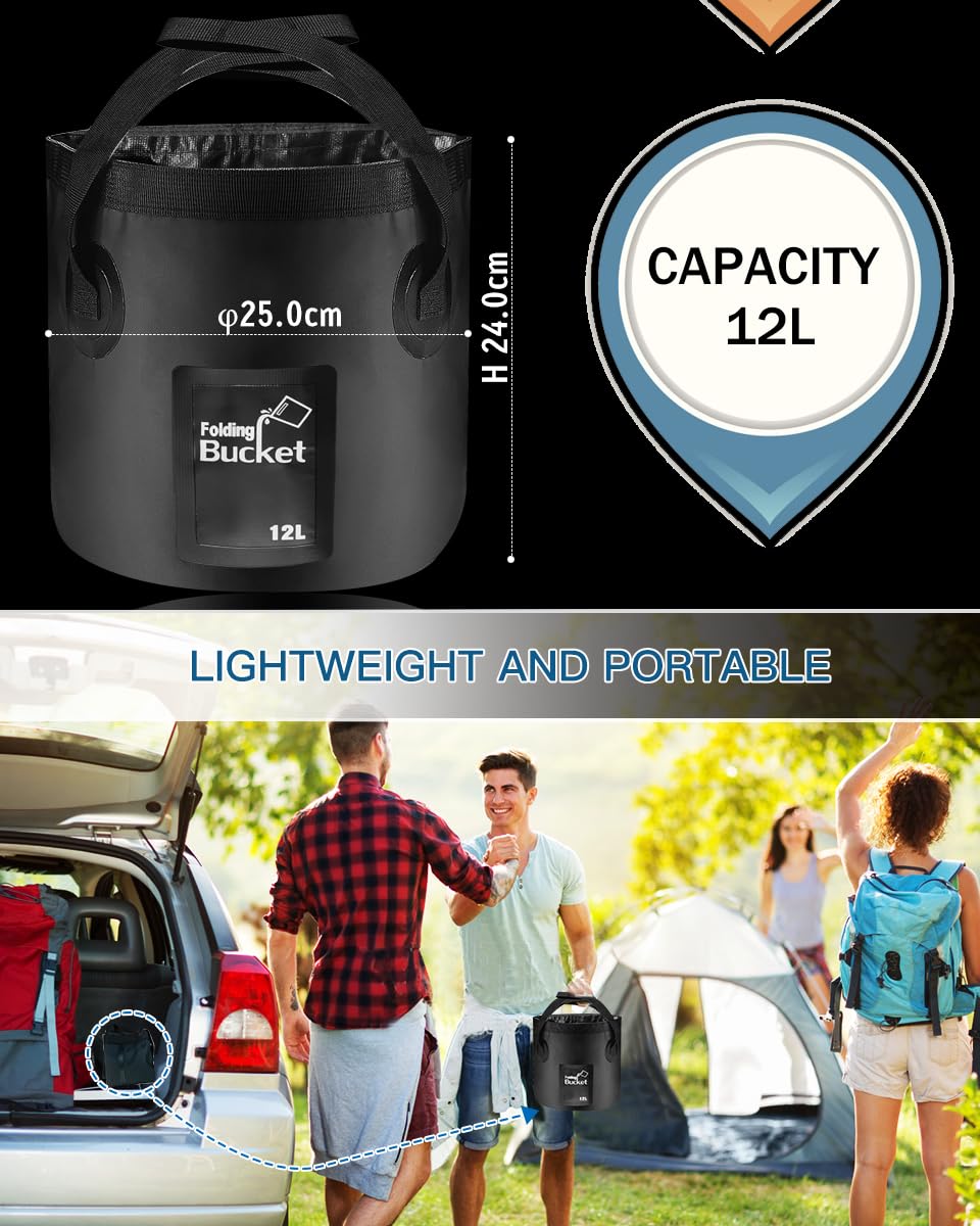 XYUXWLG Folding Water Bucket - Image 2