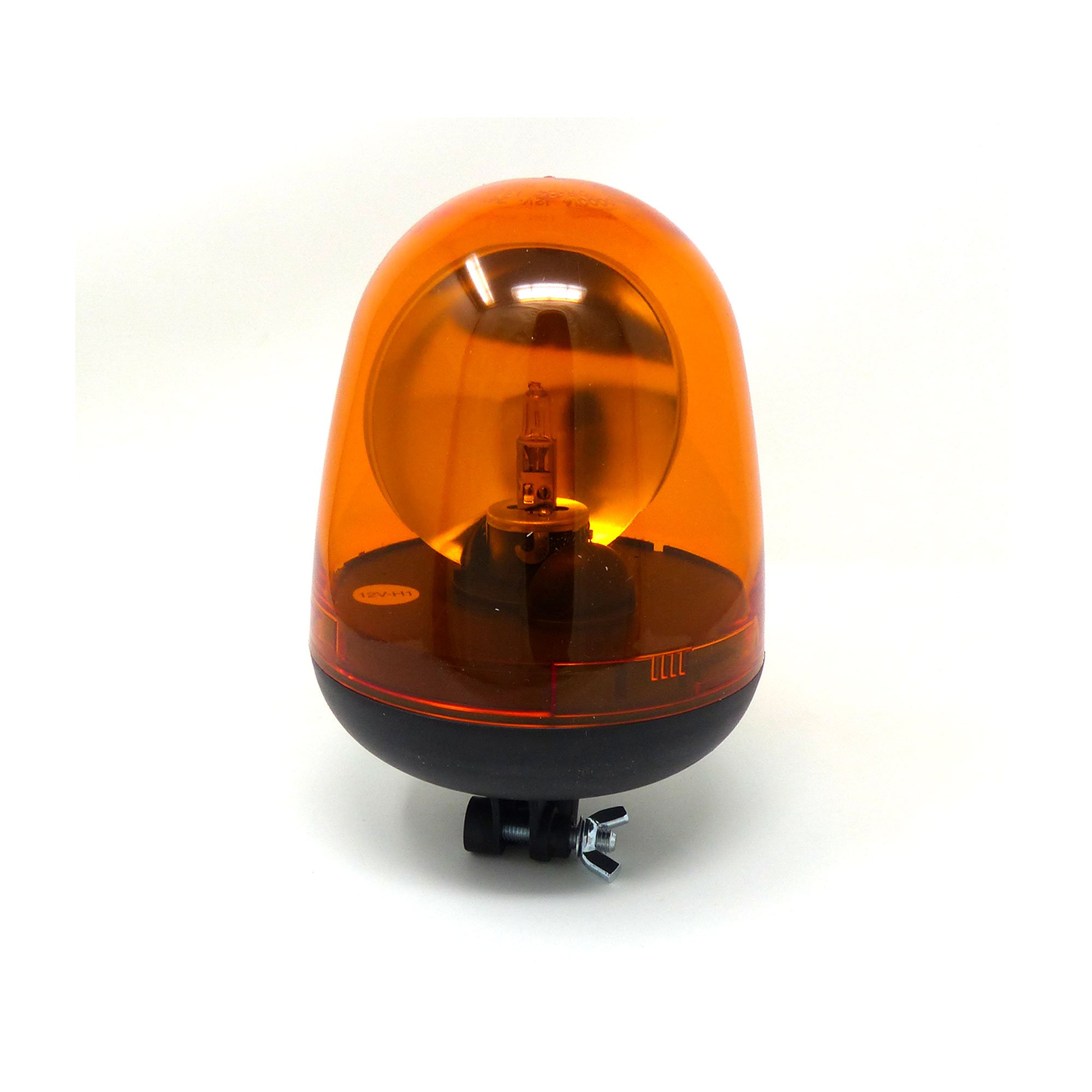 Girofaro Ambra 12V con Attacco a Baionetta, Lampadina Inclusa - Serie One 34104
