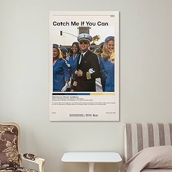 Amazon.com: ALUKAP Catch Me If You Can Retro Movie