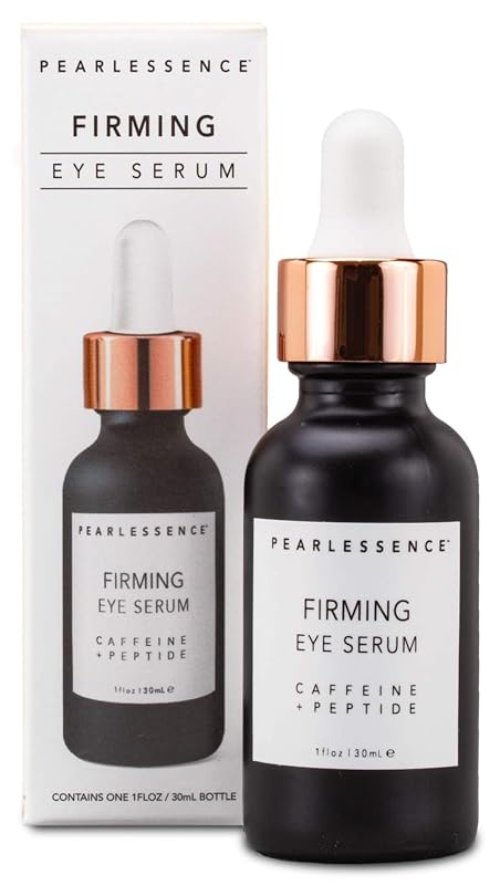 Sérum para a região dos olhos Pearlessence com cafeína e peptídeos, 30 mL