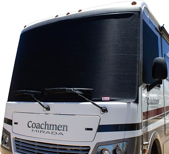 ShadePro ShadeMaster RV Windshield Sunshade Front