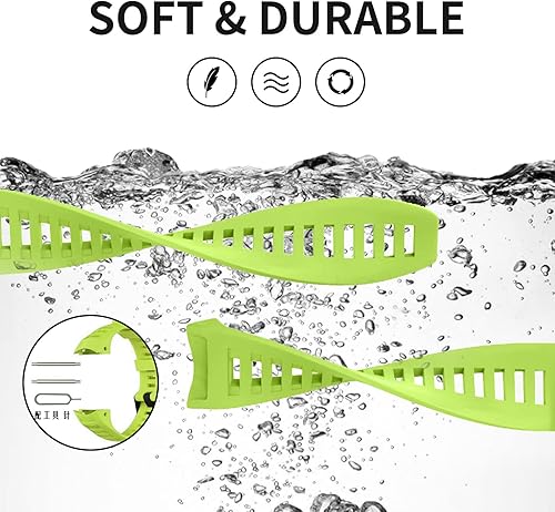 Miniatura 45 de Correa de repuesto para reloj Garmin Instinct, correa de silicona suave compatible con Garmin Instinct 2/Solar/Tactical Pizarra