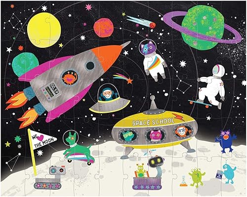 Miniatura 3 de Floss & Rock Space Magic - Rompecabezas de 50 piezas, juego de actividades para niños