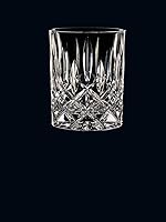 Vista 2 de Nachtmann Noblesse Collection Vaso de Whisky, Juego de 4 Vasos de Cristal Transparente, Vaso de 4 Pulgadas para Whisky Escocés, Cóctel, Licor