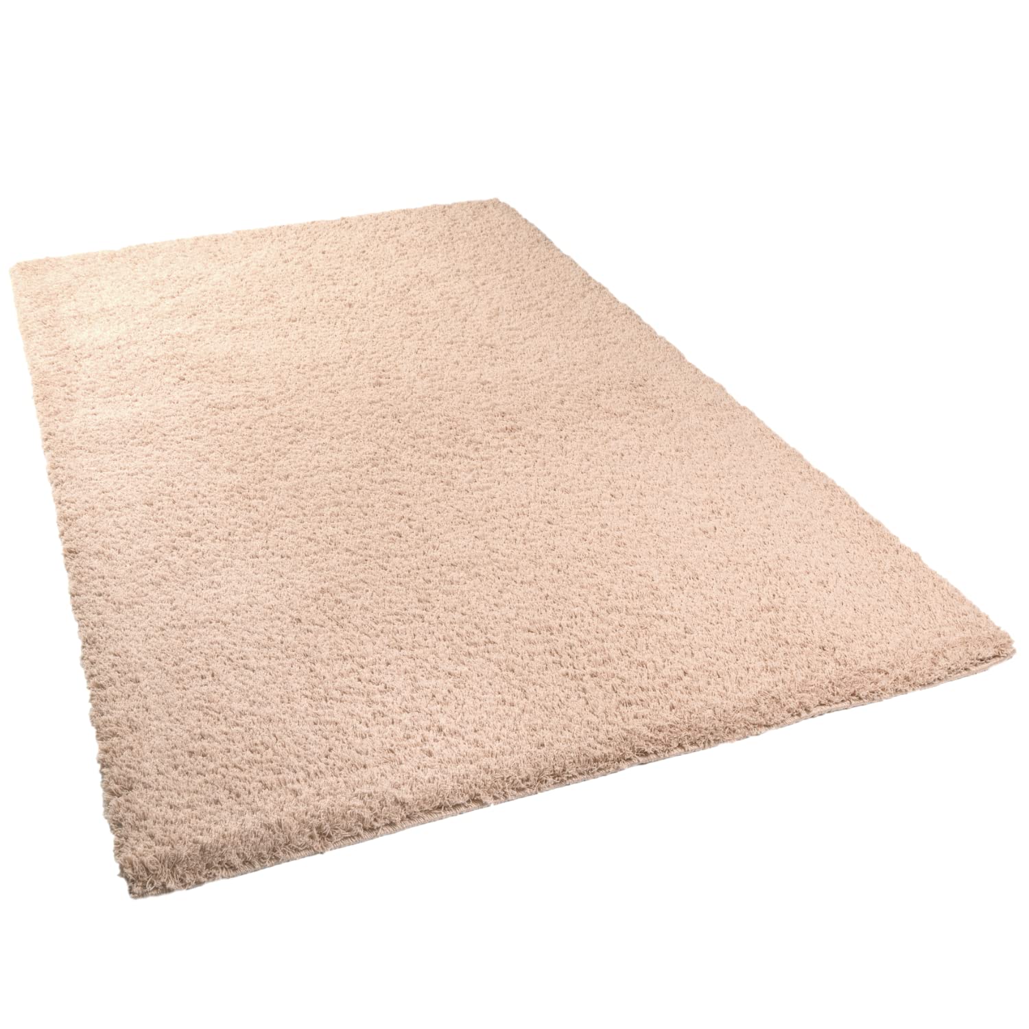 Rosetta Home Splendor Rug, Shaggy Super Soft Feel, for Living Room Bedroom Dining & Home Office Plush Area Rugs - Blush Pink 4 ft x 6 ft