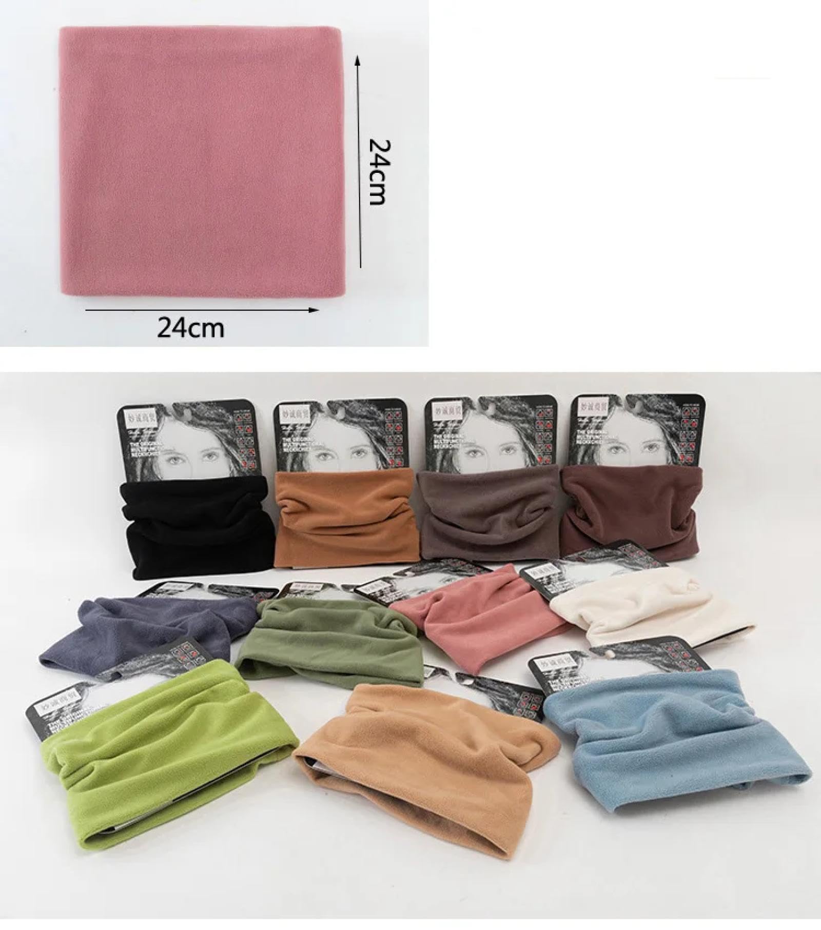 Bufanda Mujer Chal Abrigos Chales Polar Liso Unisex Bufanda Cálida De Punto Bandana Redecilla Chal
