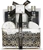 Coffret Cadeau pour Femme | Produits de Bain Vanille & Tilleul| Idée de Cadeau Original pour Femmes | Idéal Anniversaire Maman | Panier de Beauté, Soin et Bien-être |Body Luxurious Black by Gloss!