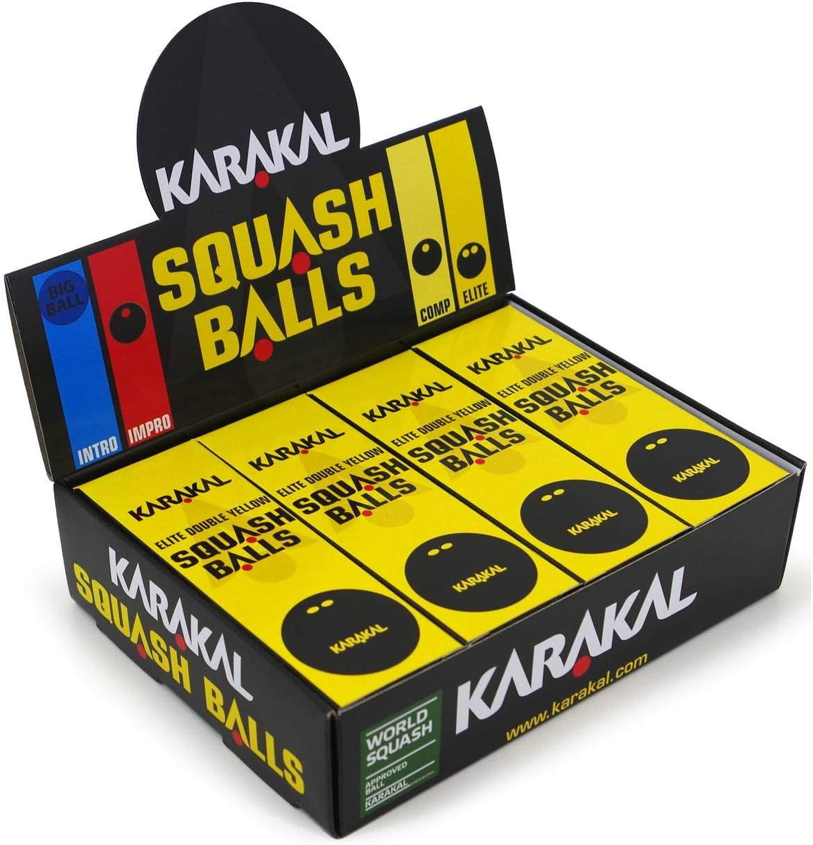 Karakal Squash Balls x 12 DY