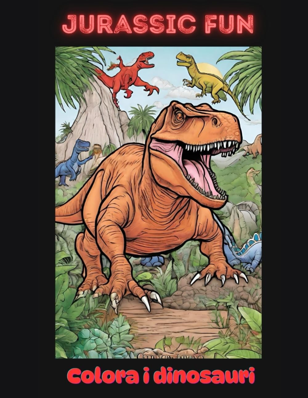 Jurassic Fun - Colora i dinosauri